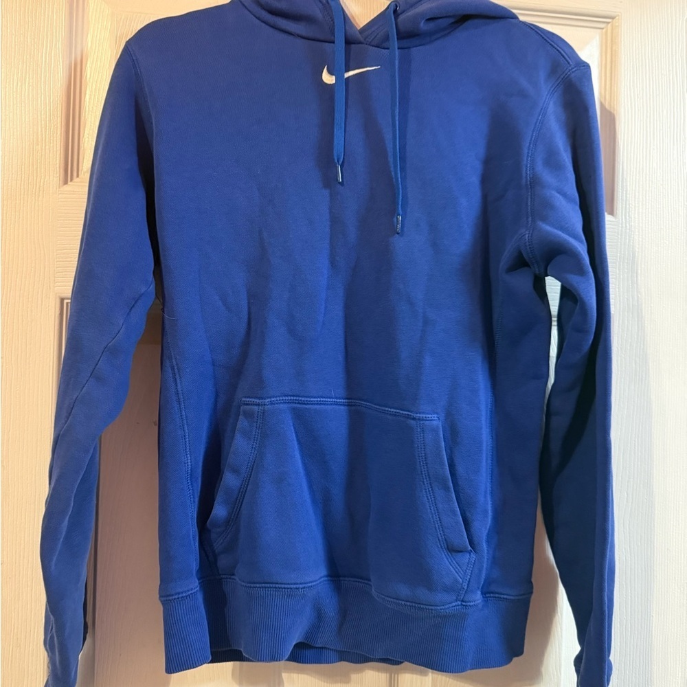 Nike Men's Royal Blue Pullover Hoodie